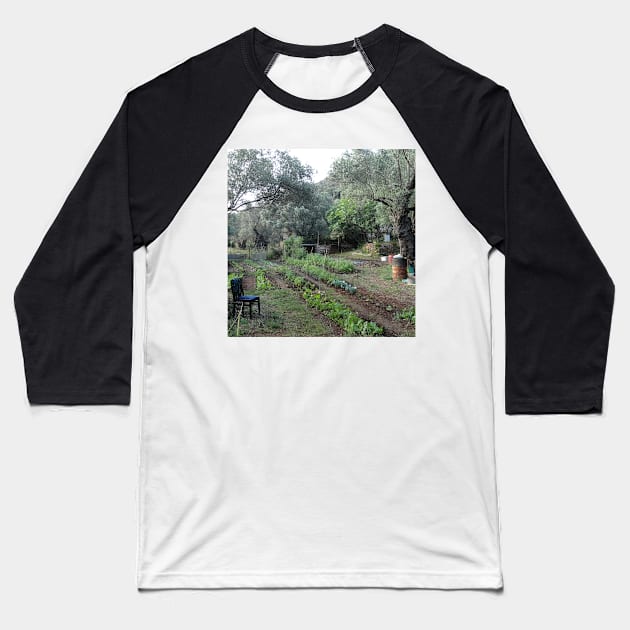 Down on the farm Baseball T-Shirt by aeolia